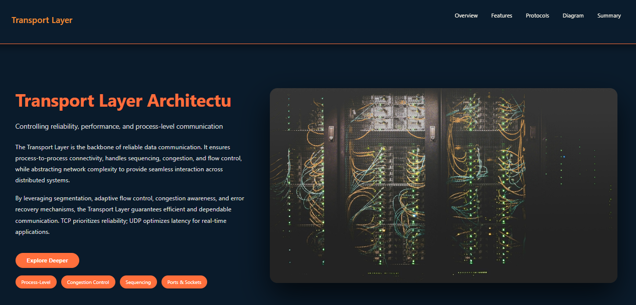 Transport Layer Project